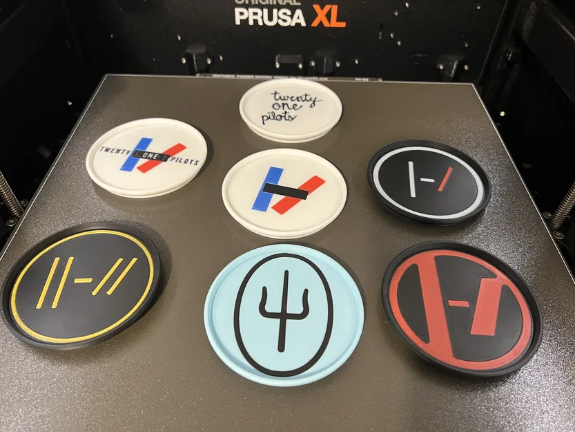 Bộ Lót Ly Twenty One Pilots - Image 1