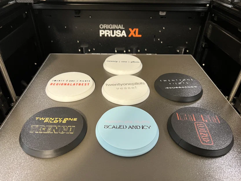 Bộ Lót Ly Twenty One Pilots - Image 2