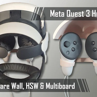 Giá Treo Tường Meta Quest 3 (Meta Quest 3 Wall Holder)