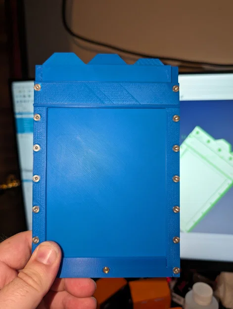 Film holder 4x5 có vít và light trap - Image 1