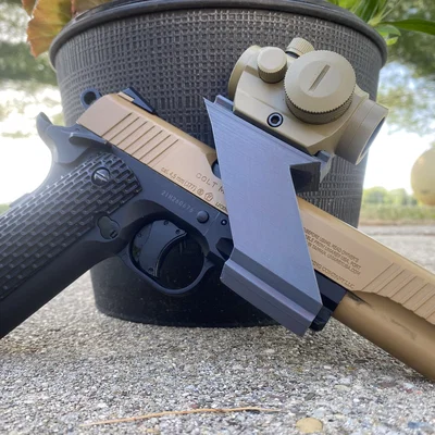 Ngàm Gắn Kính Ngắm Picatinny Cho Súng Airsoft Colt M45
