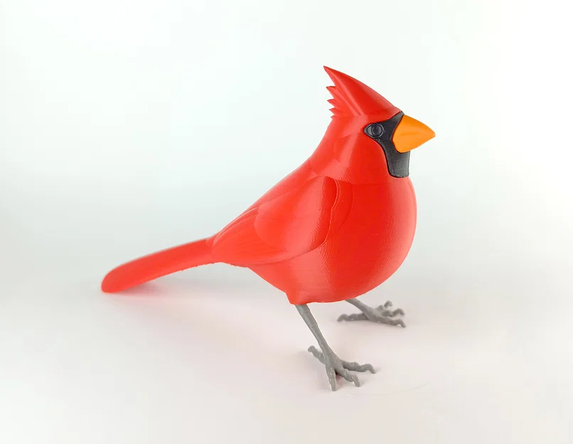 Northern Cardinal “puzzle” – Chim Hồng Y Đỏ lắp ráp - Image 4