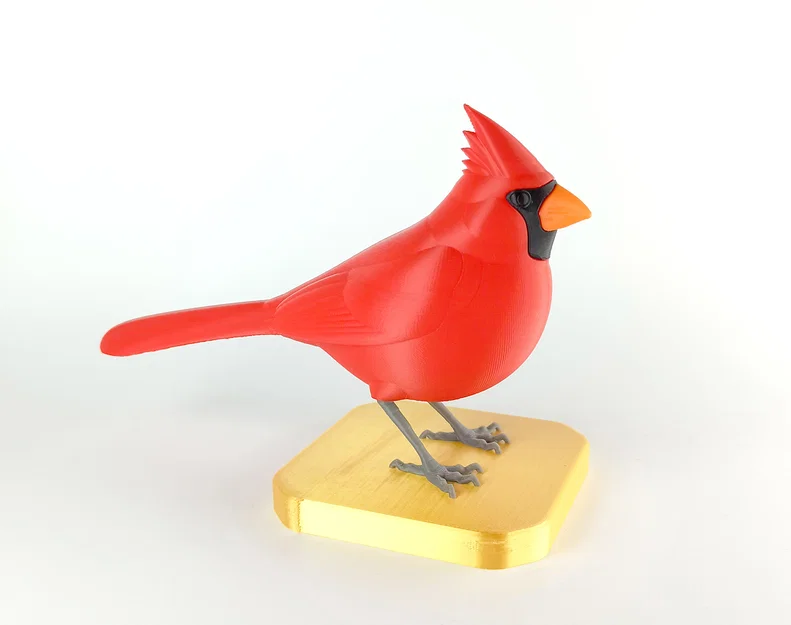 Northern Cardinal “puzzle” – Chim Hồng Y Đỏ lắp ráp - Image 9