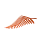Mô hình lá dương xỉ (Fern leaf) trang trí tường in 3D độc đáo