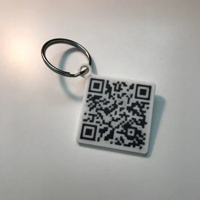 Móc khoá QR Code Rickroll