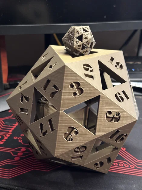 Triforce D20 – Xúc xắc D20 lấy cảm hứng từ TriForce - Image 4