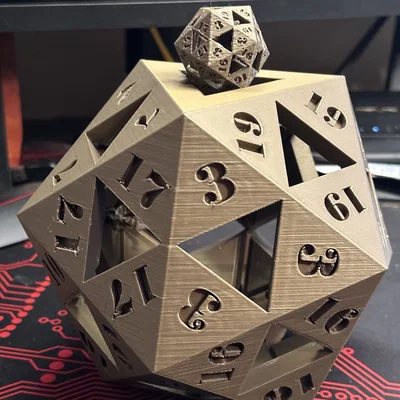 Triforce D20 – Xúc xắc D20 lấy cảm hứng từ TriForce