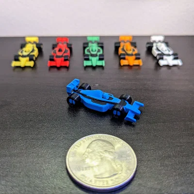 Mô hình xe đua Formula 1 siêu nhỏ - Tỉ mỉ từng chi tiết in 3D