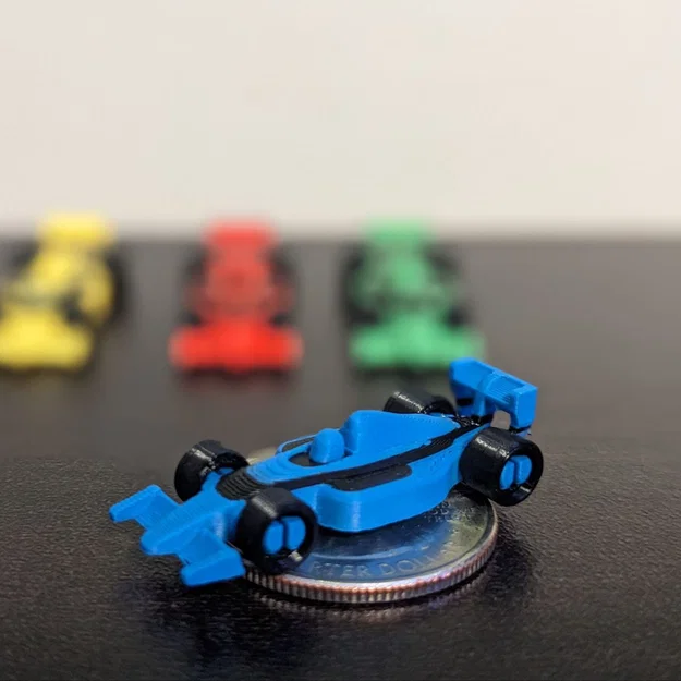 Mô hình xe đua Formula 1 siêu nhỏ - Tỉ mỉ từng chi tiết in 3D - Image 5