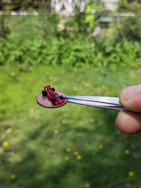 Mô hình xe đua Formula 1 siêu nhỏ - Tỉ mỉ từng chi tiết in 3D - Image 9