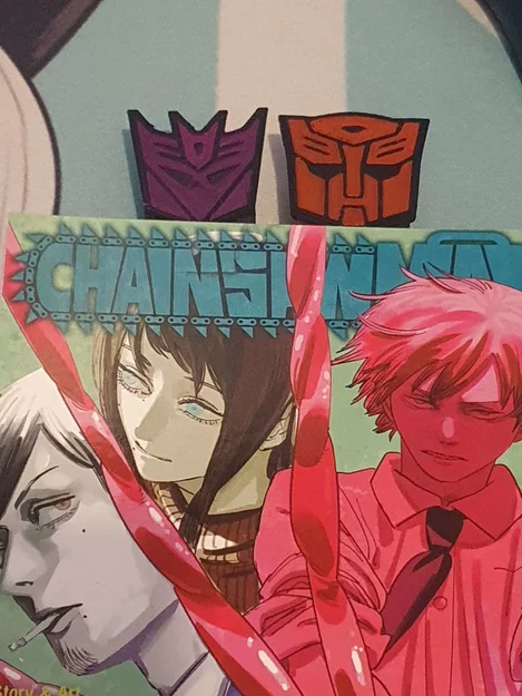 Kẹp sách Transformers (Autobot & Decepticon) in 3D độc đáo - Image 2