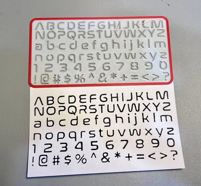 Stencil/Bộ khuôn chữ lấy cảm hứng từ “Nasa” (Nasa Worm Font) - Image 2