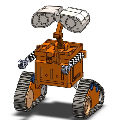 Robot Wall E (WALL-E) - Mô hình SolidWorks