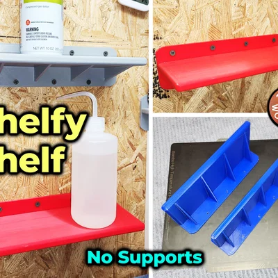 Shelfy Shelf: Kệ treo tường thông minh, siêu bền, không cần support