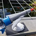 Mô hình phi thuyền Thunderbird 1 3D chi tiết cho fan hâm mộ - Thumbnail 4