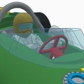 Mô hình xe đua Lotus 38 đời 1965 tỉ lệ 1:24 - File in 3D chi tiết - Thumbnail 2