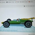 Mô hình xe đua Lotus 38 đời 1965 tỉ lệ 1:24 - File in 3D chi tiết - Thumbnail 7