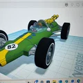 Mô hình xe đua Lotus 38 đời 1965 tỉ lệ 1:24 - File in 3D chi tiết - Thumbnail 8