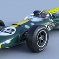 Mô hình xe đua Lotus 38 đời 1965 tỉ lệ 1:24 - File in 3D chi tiết - Thumbnail 11
