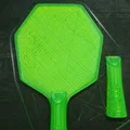 Mô hình vợt bóng bàn kiểu CyberShape (Stiga style) tự in 3D - Thumbnail 1