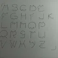 Template vẽ Bảng chữ cái Mèo (Fusion 360) - Thumbnail 3