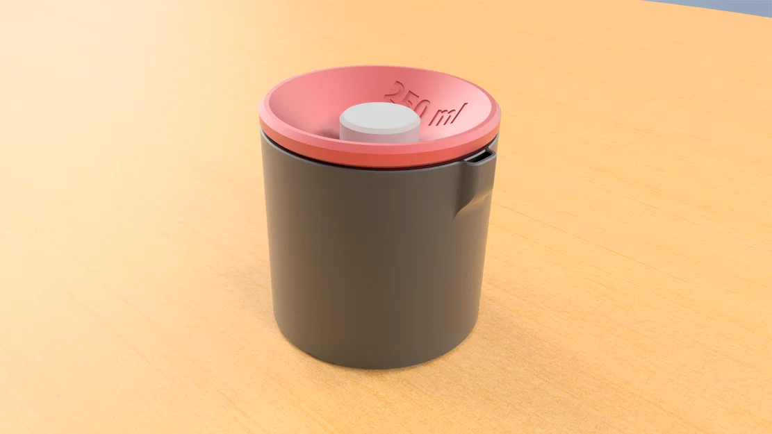 Tank Tráng Film 35mm 250ml In 3D (Film Development Tank 35mm 250ml) - Image 4