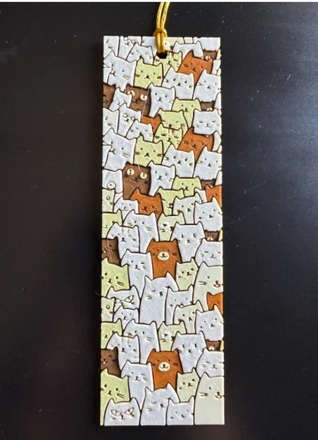 Kẹp sách hình chú mèo 3D (Cat Book Mark) dễ thương cho người yêu sách - Image 1