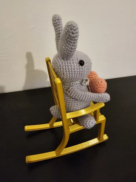 Ghế Bập Bênh Mini (Miniature Rocking Chair) - Image 4