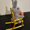 Ghế Bập Bênh Mini (Miniature Rocking Chair) - Thumbnail 4
