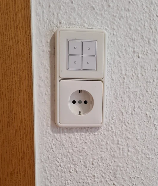 Adapter Shelly Wall Switch cho Jung CD500 (tương thích nhiều khung frame) - Image 1