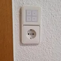 Adapter Shelly Wall Switch cho Jung CD500 (tương thích nhiều khung frame) - Thumbnail 1