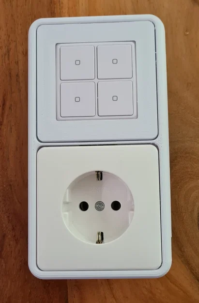 Adapter Shelly Wall Switch cho Jung CD500 (tương thích nhiều khung frame) - Image 6