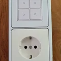 Adapter Shelly Wall Switch cho Jung CD500 (tương thích nhiều khung frame) - Thumbnail 6