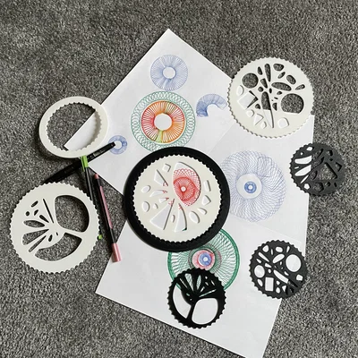 Template Spirograph (khuôn vẽ Spirograph)