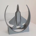F-22 Raptor - Trưng bày String Art - Hướng lên - Thumbnail 2