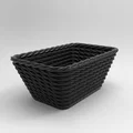 Mẫu in 3D giỏ đựng đồ đa năng (Mini Basket) thiết kế tinh tế - Thumbnail 1