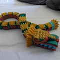 Mô hình rồng thần Quetzalcoatl chuyển động đa sắc in 3D độc đáo - Thumbnail 1