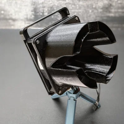 Giá đỡ quạt 120mm gắn ngàm GoPro tiện lợi cho tản nhiệt và quay phim