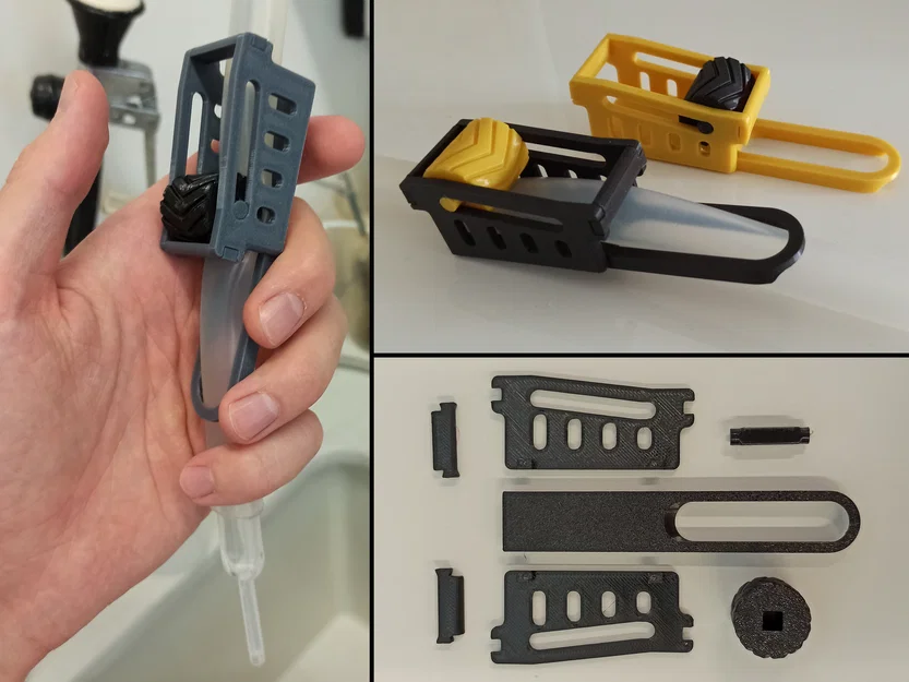 Roller Clamp - Vận hành một tay & kiểm soát lưu lượng - Image 1