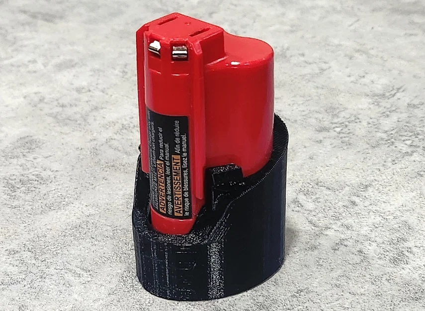 Nắp che pin Milwaukee 12V (Milwaukee 12V Battery Cover) - Image 1