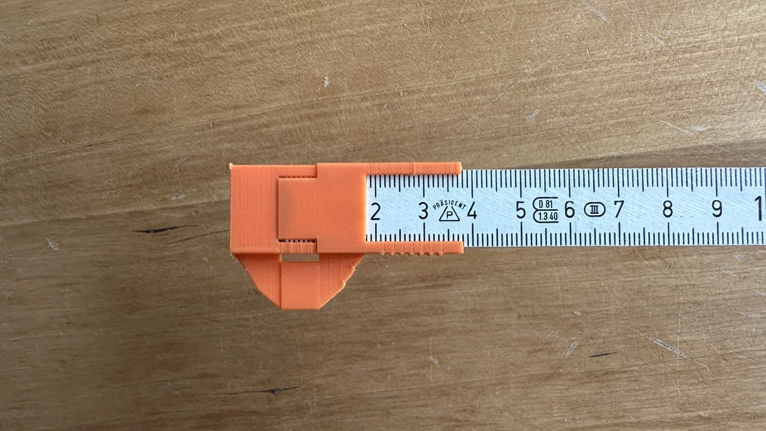 Phụ kiện 3D biến thước gấp gỗ thành thước kẹp đo đạc siêu tiện lợi - Image 2