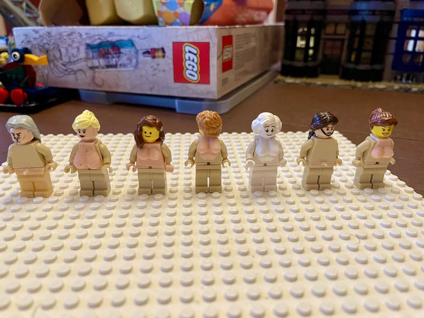 Bộ sưu tập phụ kiện tùy chỉnh 3D cho mô hình LEGO Minifig - Image 3