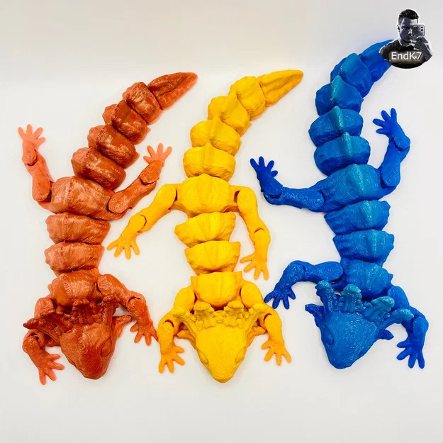 Axolotl siêu dễ thương - ARTICULATED - NO SUPPORTS - PRINT IN PLACE - Image 3