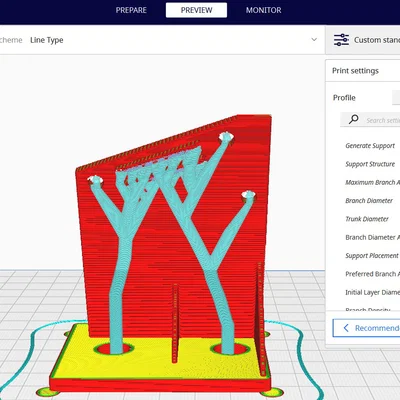 Dời vị trí màn hình cho Ender 3 V3 SE (Screen Relocate Bracket)