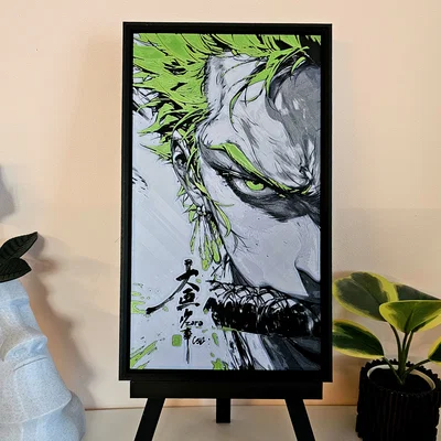 Roronoa Zoro - One Piece (HueForge)