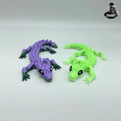 Baby Bull Dragon - Flexi - Print in Place - Không cần Support - Fantasy