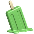 Mô hình trang trí que kem đang tan chảy (Melting popsicle) độc đáo - Thumbnail 1
