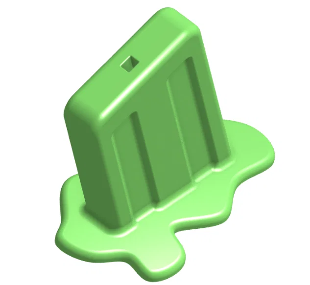 Mô hình trang trí que kem đang tan chảy (Melting popsicle) độc đáo - Image 3