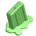 Mô hình trang trí que kem đang tan chảy (Melting popsicle) độc đáo - Thumbnail 3
