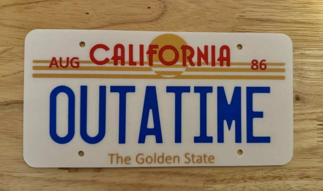 Back to the Future (Biển số “Outatime”) - Image 1